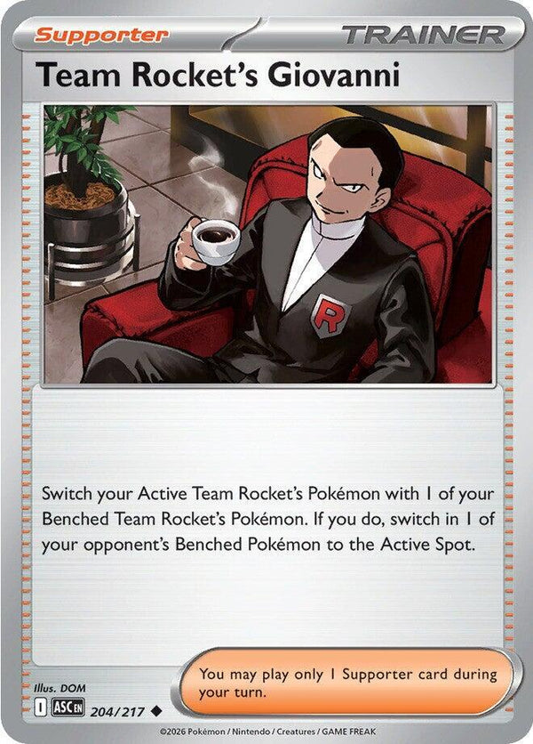 Team Rocket's Giovanni - Pokémon