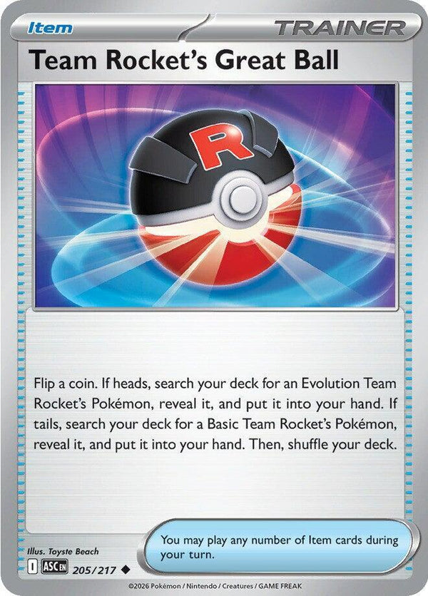 Team Rocket's Great Ball - Pokémon