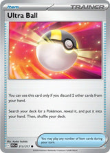 Ultra Ball - 213/217 - Pokémon