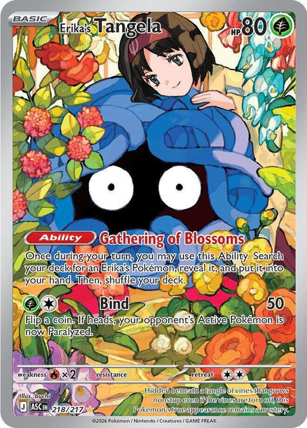 Erika's Tangela - 218/217 - Pokémon