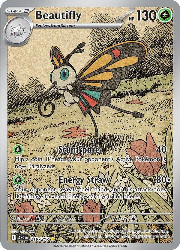 Beautifly - 219/217 - Pokémon