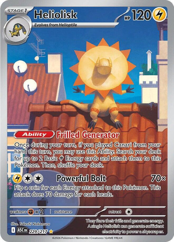 Heliolisk - 229/217 - Pokémon