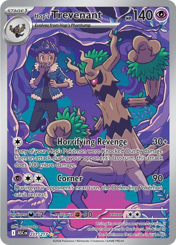 Hop's Trevenant - 237/217 - Pokémon