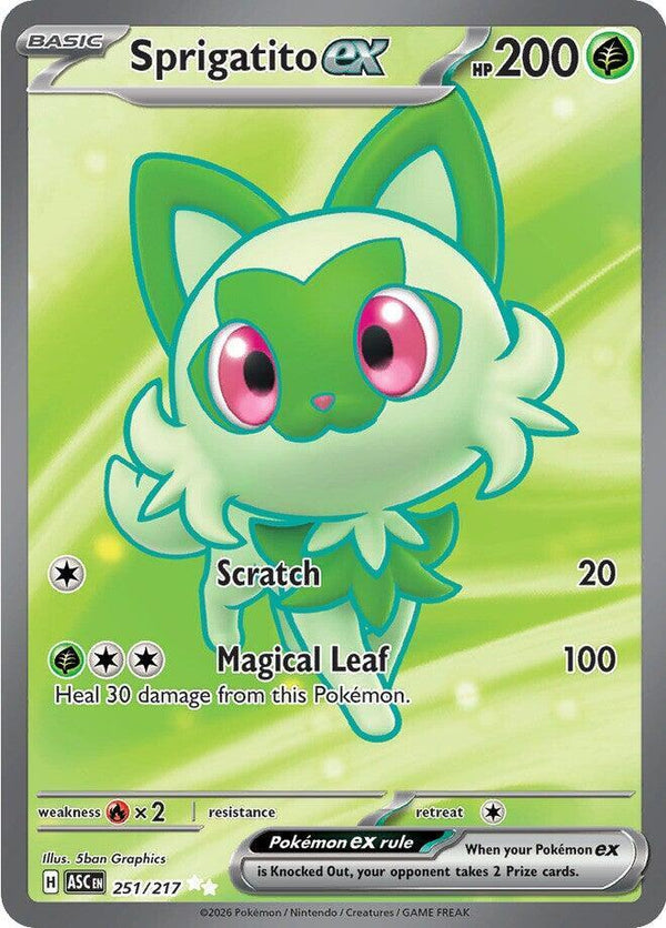 Sprigatito ex - Pokémon