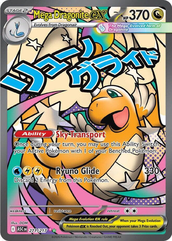 Mega Dragonite ex - 271/217 - Pokémon