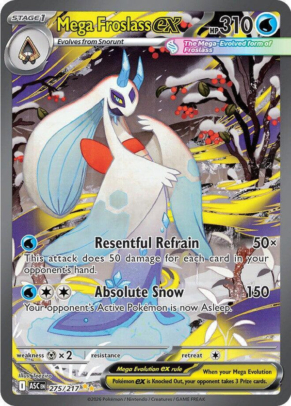 Mega Froslass ex - 275/217 - Pokémon