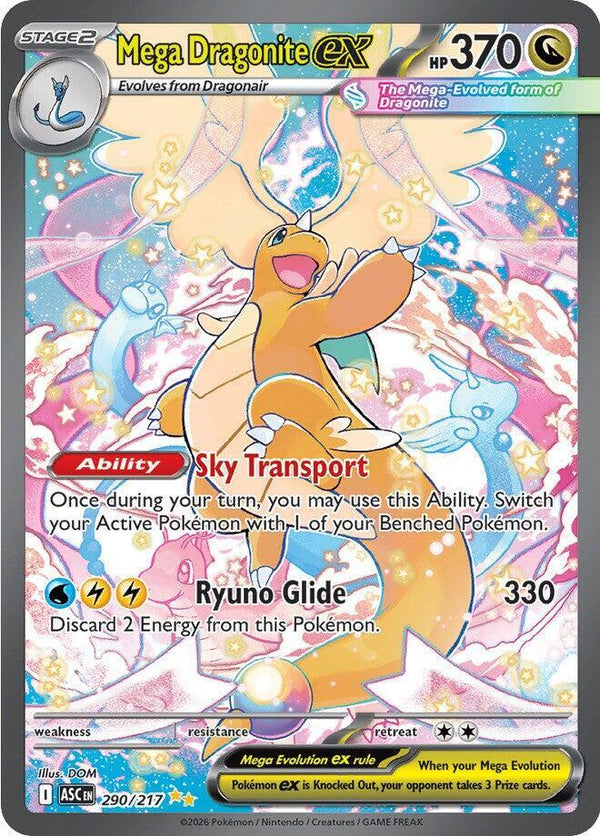 Mega Dragonite ex - 290/217 - Pokémon