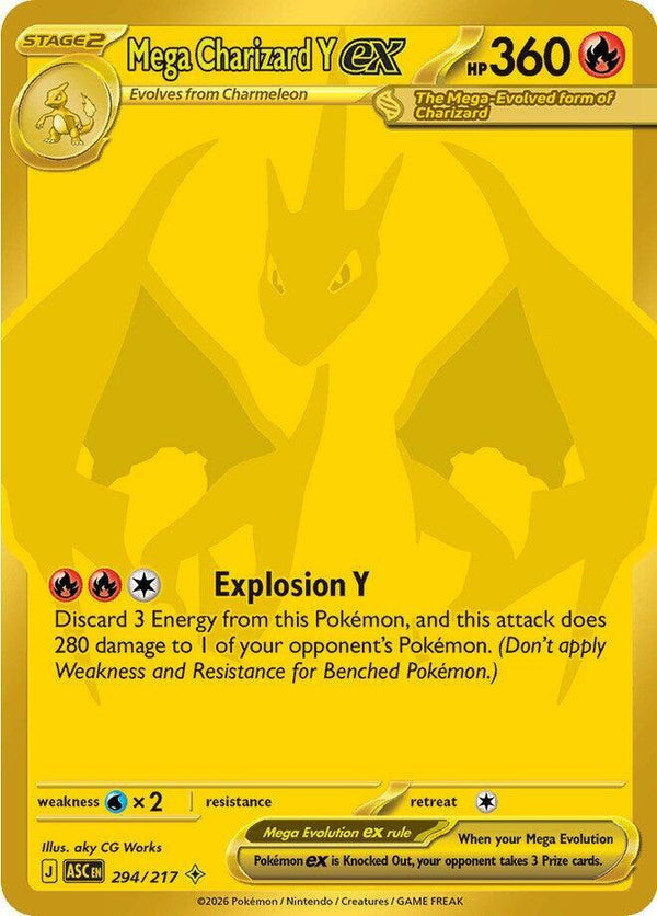 Mega Charizard Y ex - 294/217 - Pokémon