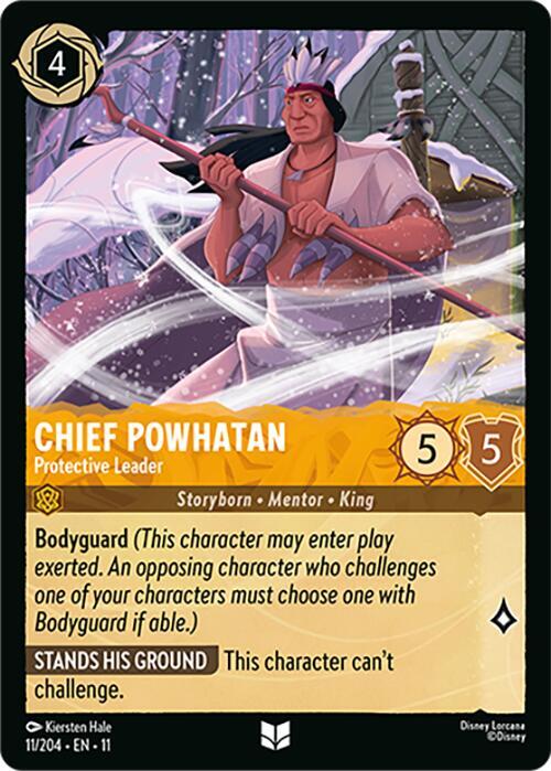 Chief Powhatan - Protective Leader - Disney Lorcana