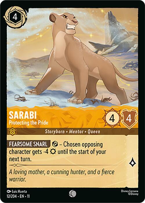 Sarabi - Protecting the Pride - Disney Lorcana