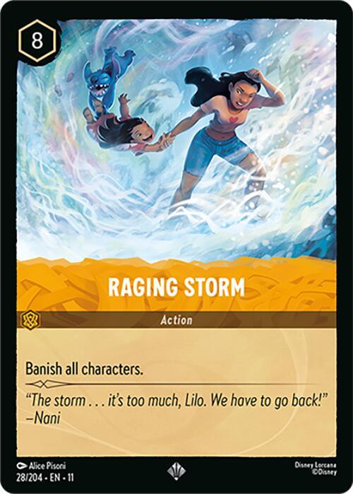 Raging Storm - Disney Lorcana