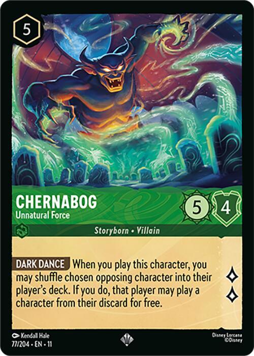 Chernabog - Unnatural Force - Disney Lorcana