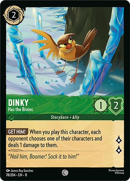 Dinky - Has the Brains - Disney Lorcana