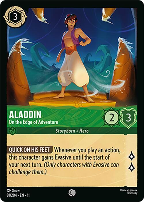 Aladdin - On the Edge of Adventure - Disney Lorcana
