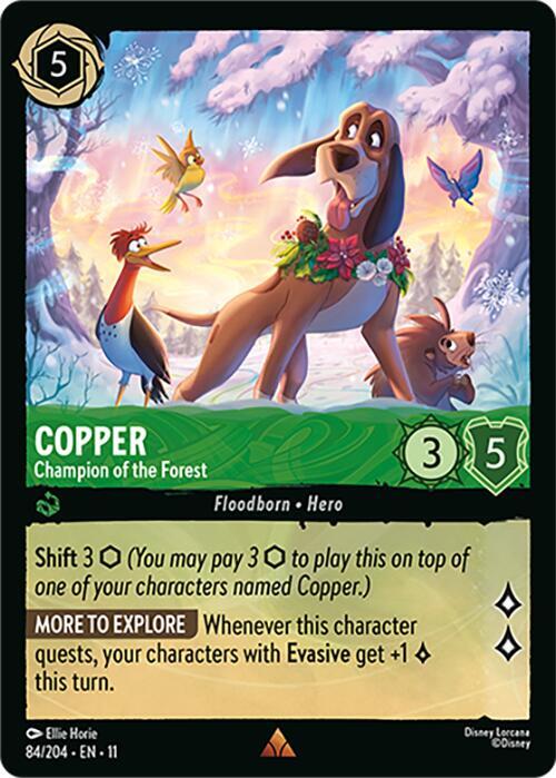 Copper - Champion of the Forest - Disney Lorcana