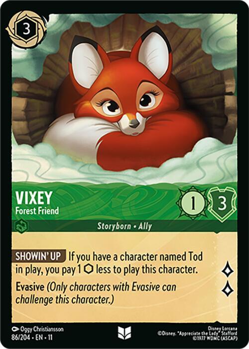 Vixey - Forest Friend - Disney Lorcana