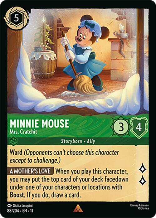 Minnie Mouse - Mrs. Cratchit - Disney Lorcana
