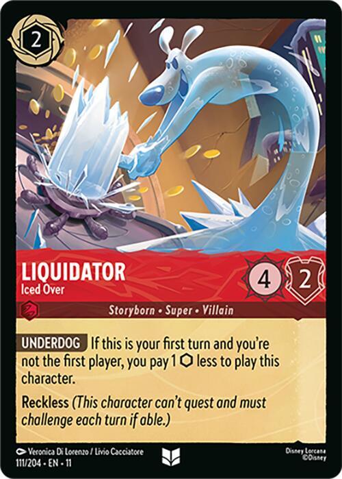 Liquidator - Iced Over - Disney Lorcana