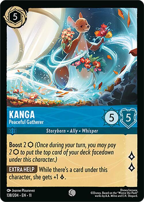 Kanga - Peaceful Gatherer - Disney Lorcana