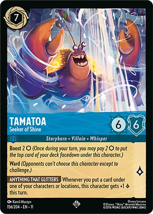 Tamatoa - Seeker of Shine - Disney Lorcana