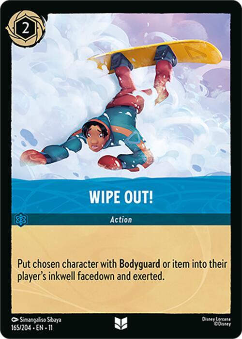 Wipe Out! - Disney Lorcana