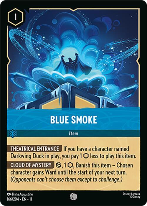 Blue Smoke - Disney Lorcana