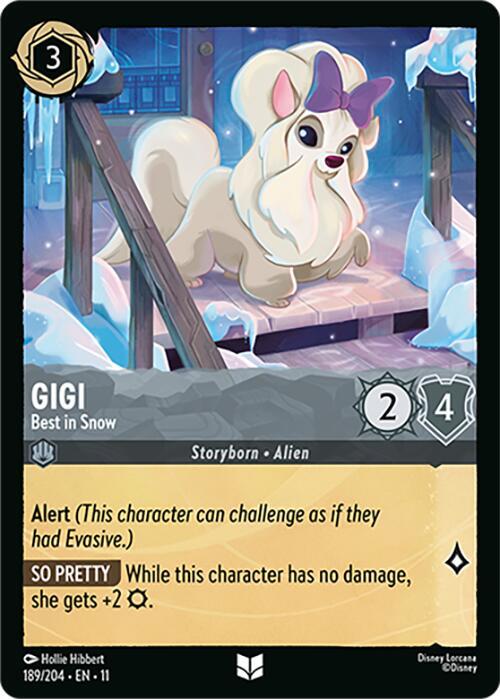 Gigi - Best in Snow - Disney Lorcana