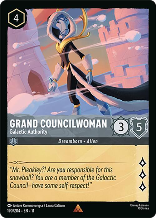 Grand Councilwoman - Galactic Authority - Disney Lorcana