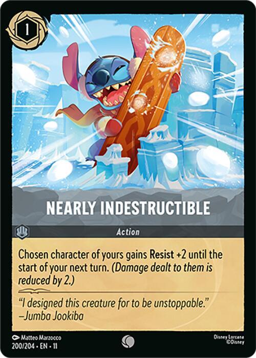 Nearly Indestructible - Disney Lorcana