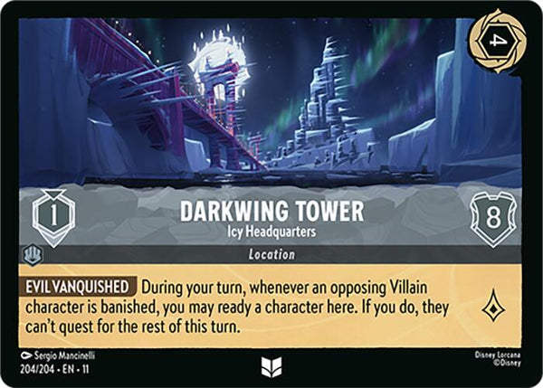 Darkwing Tower - Icy Headquarters - Disney Lorcana