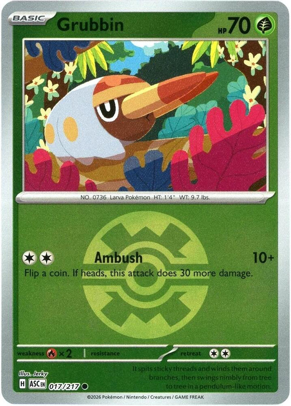 Grubbin (Quick Ball) - Pokémon