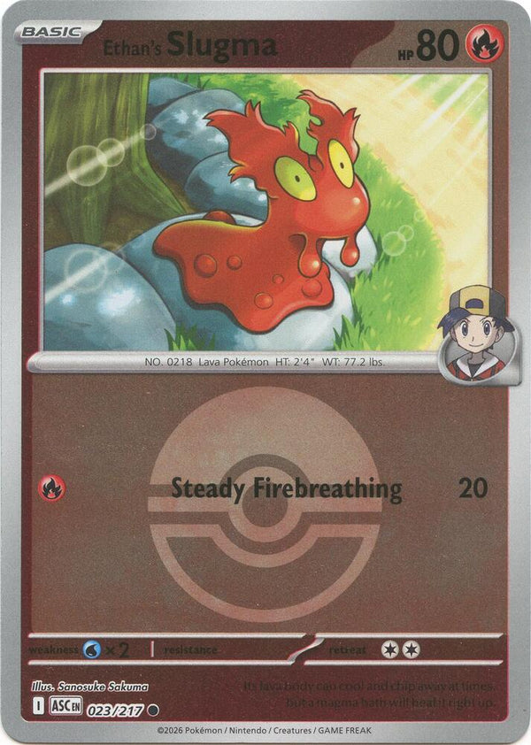 Ethan's Slugma (Poke Ball) - Pokémon