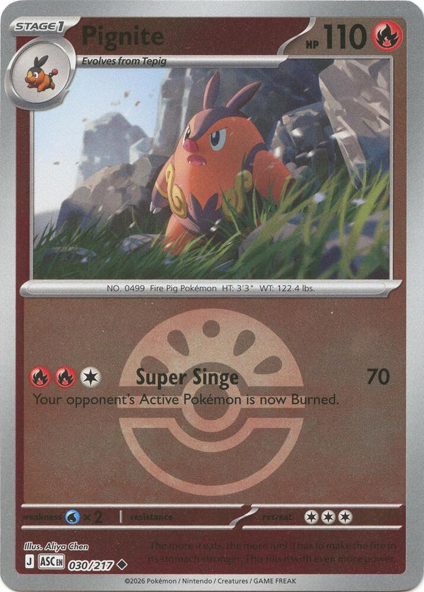 Pignite (Friend Ball) - Pokémon