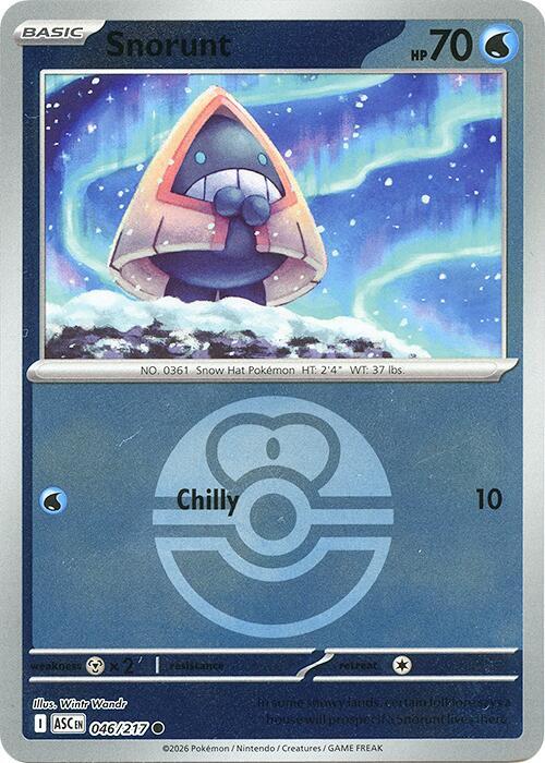Snorunt - 046/217 (Love Ball) - Pokémon
