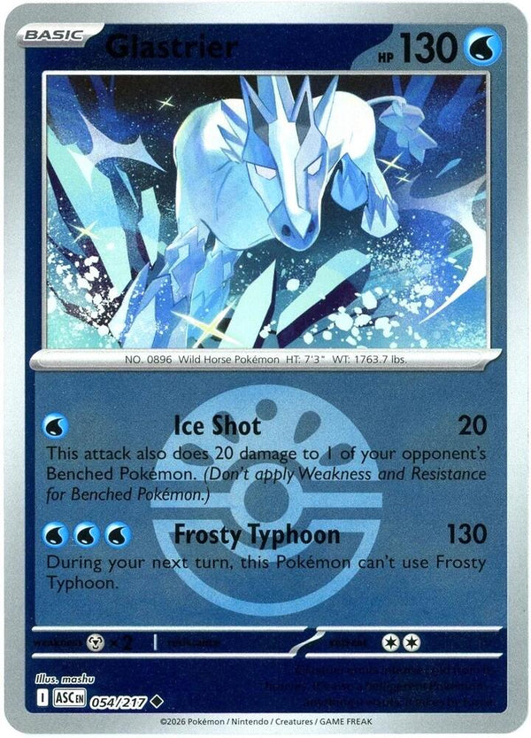 Glastrier (Friend Ball) - Pokémon