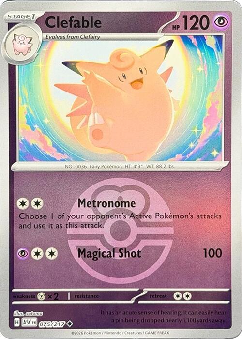Clefable (Love Ball) - Pokémon