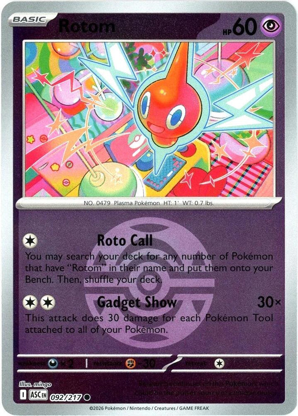 Rotom (Dusk Ball) - Pokémon