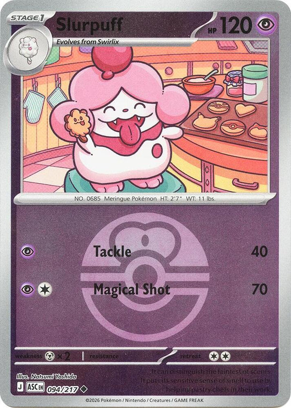 Slurpuff - 094/217 (Love Ball) - Pokémon