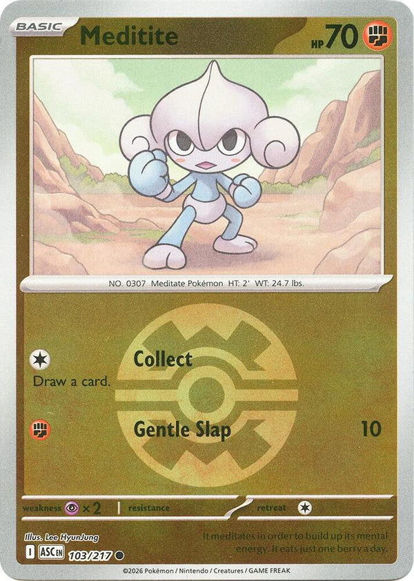 Meditite (Quick Ball) - Pokémon