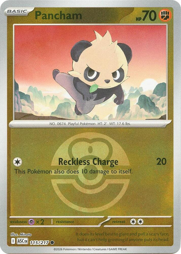 Pancham (Love Ball) - Pokémon