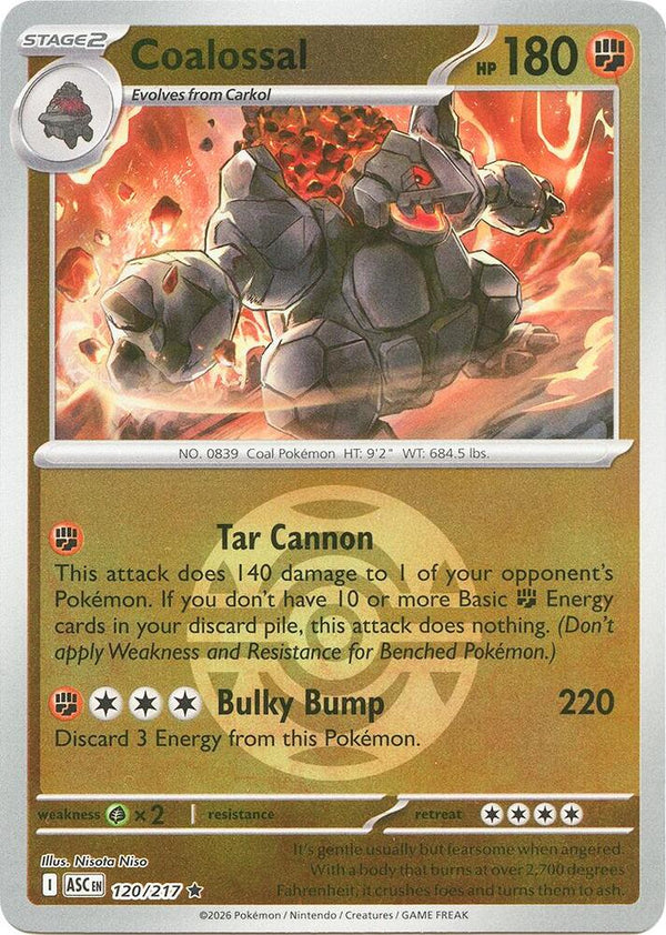 Coalossal (Dusk Ball) - Pokémon
