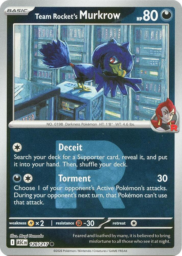Team Rocket's Murkrow (Team Rocket) - Pokémon