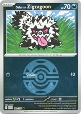 Galarian Zigzagoon (Dusk Ball) - Pokémon