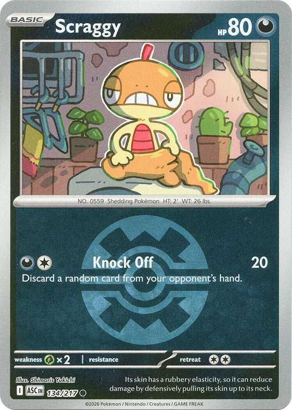 Scraggy (Quick Ball) - Pokémon