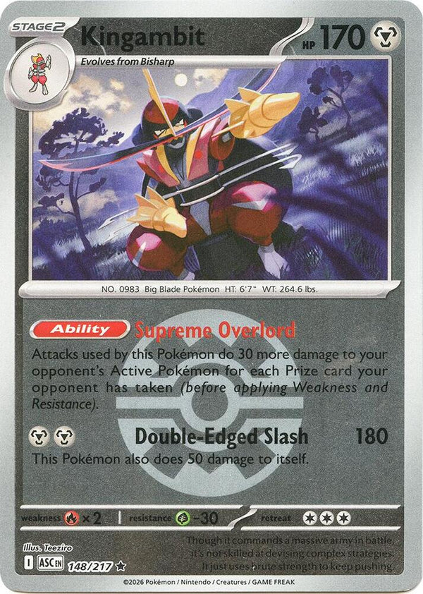 Kingambit (Quick Ball) - Pokémon