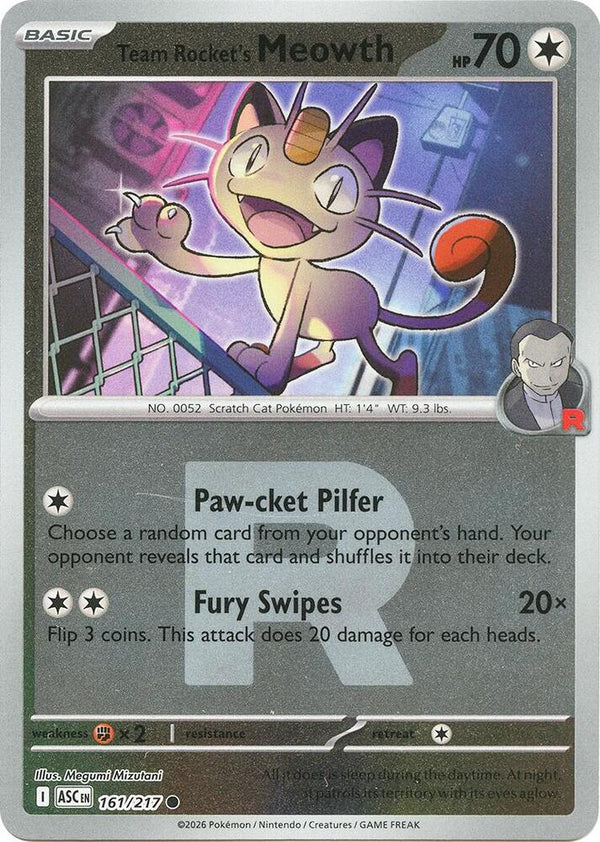 Team Rocket's Meowth (Team Rocket) - Pokémon