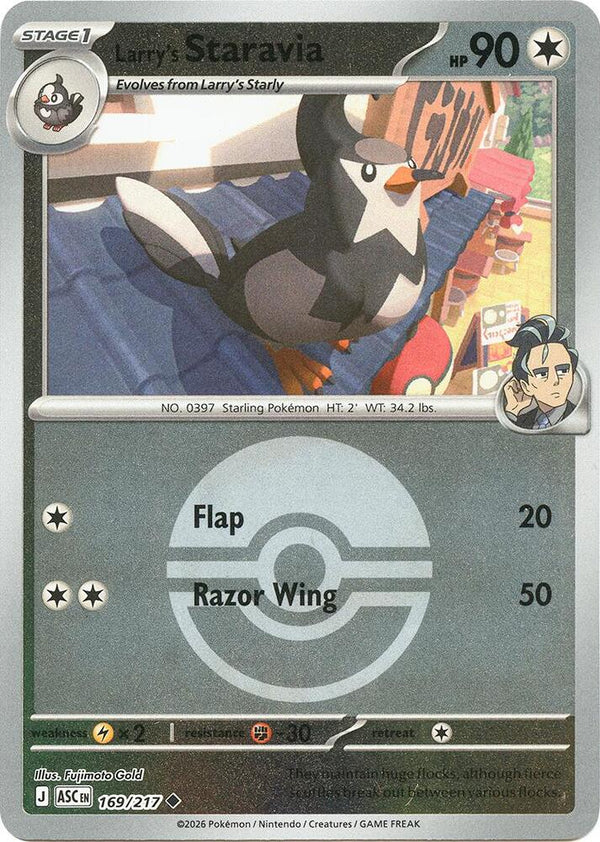 Larry's Staravia (Poke Ball) - Pokémon