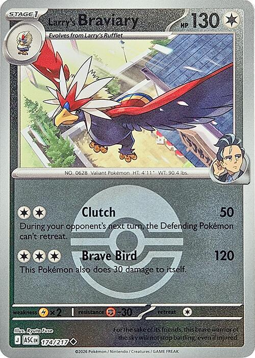 Larry's Braviary (Poke Ball) - Pokémon