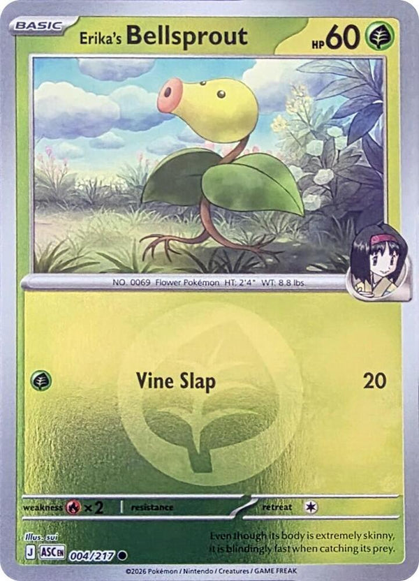 Erika's Bellsprout (Energy Symbol Pattern) - Pokémon