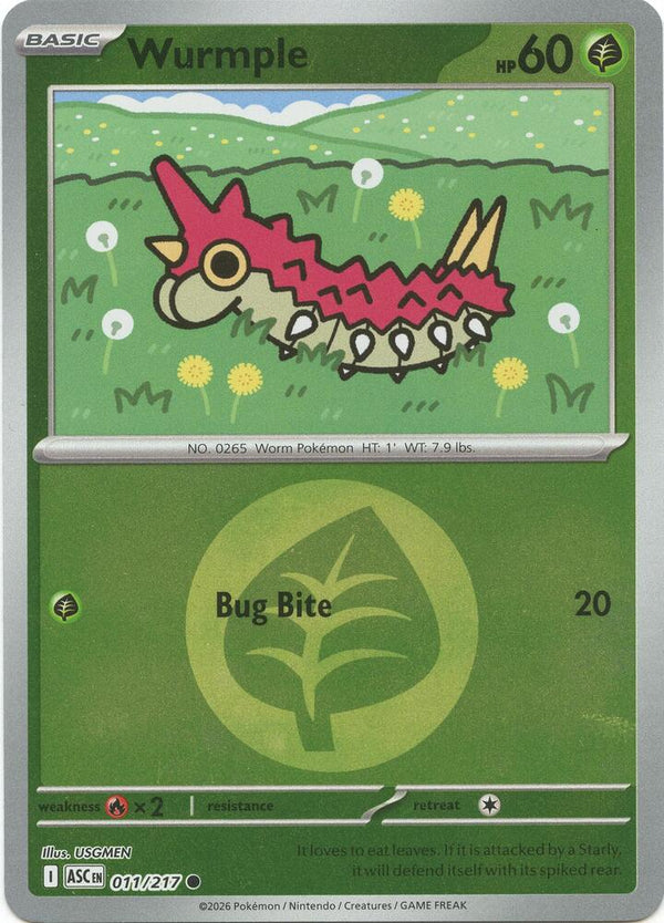 Wurmple (Energy Symbol Pattern) - Pokémon